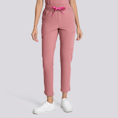 Pantalones médicos ajustados de cintura alta Kungfuscrub | MUJER
