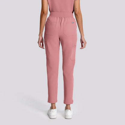 Pantalones médicos ajustados de cintura alta Kungfuscrub | MUJER