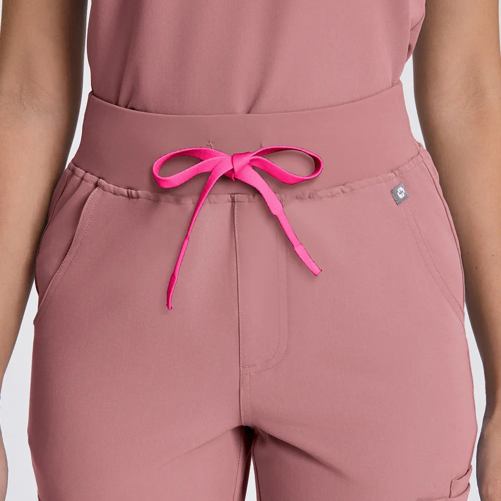 Pantalones médicos ajustados de cintura alta Kungfuscrub | MUJER