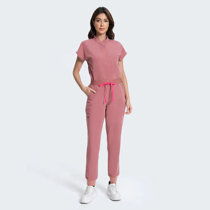 Blusas médicas esenciales de tres bolsillos KungfuScrubs