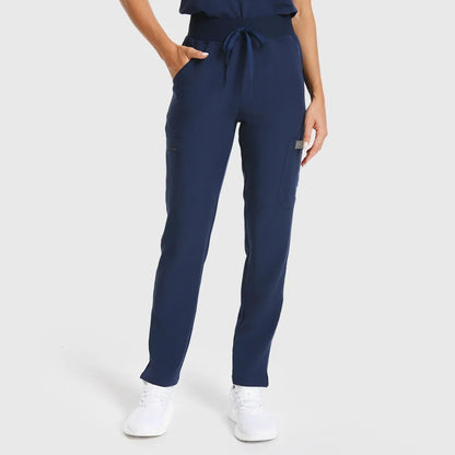 Pantalones médicos ajustados de cintura alta Kungfuscrub | MUJER