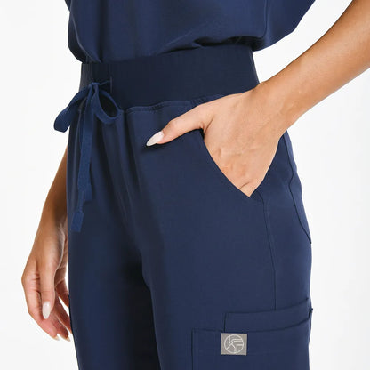 Pantalones médicos ajustados de cintura alta Kungfuscrub | MUJER