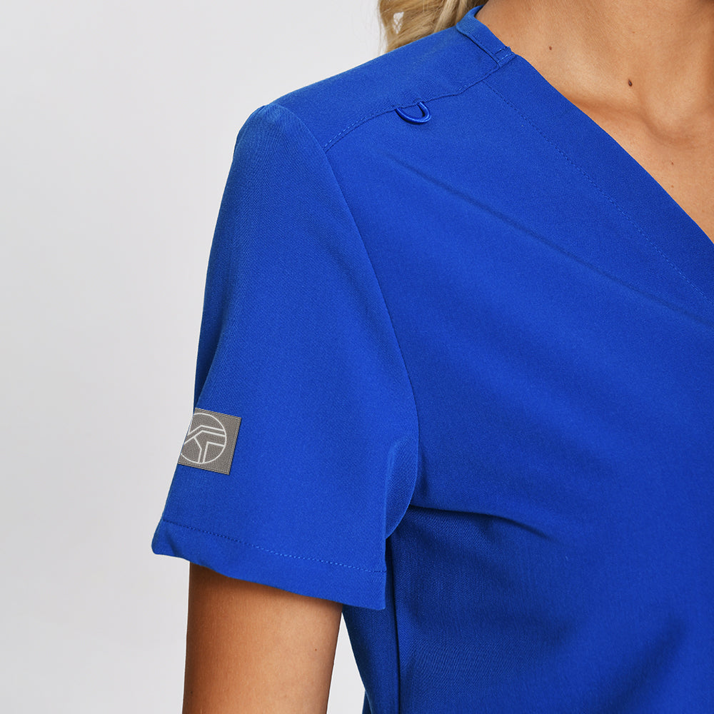 Royal Blue scrub set