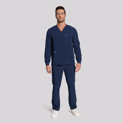 Navy Men's scrub set