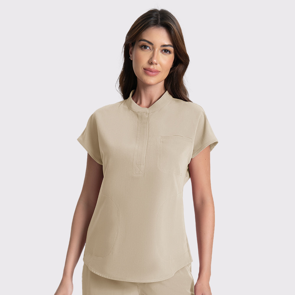Beige Healthcare apparel 