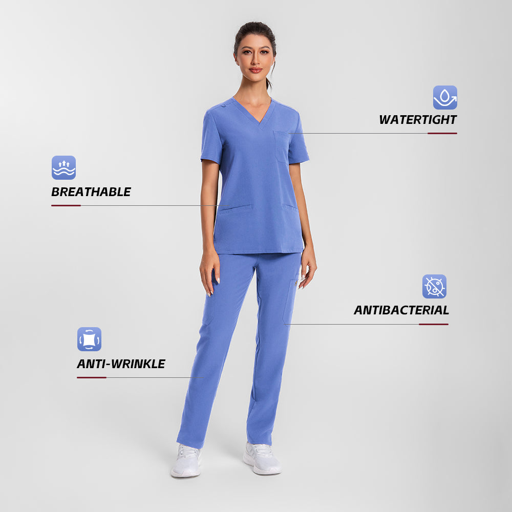 Ceil Blue scrub set