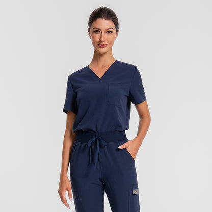 Navy easy care medical uniform