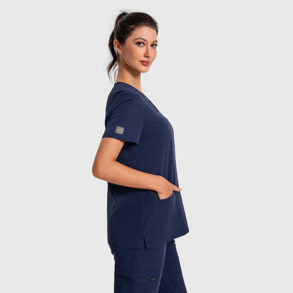 Navy stylish nursing scrubs